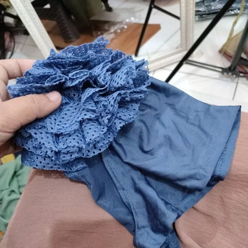 ciput konde atau inner konde ninja brukat besik kaos cepol tali hijab