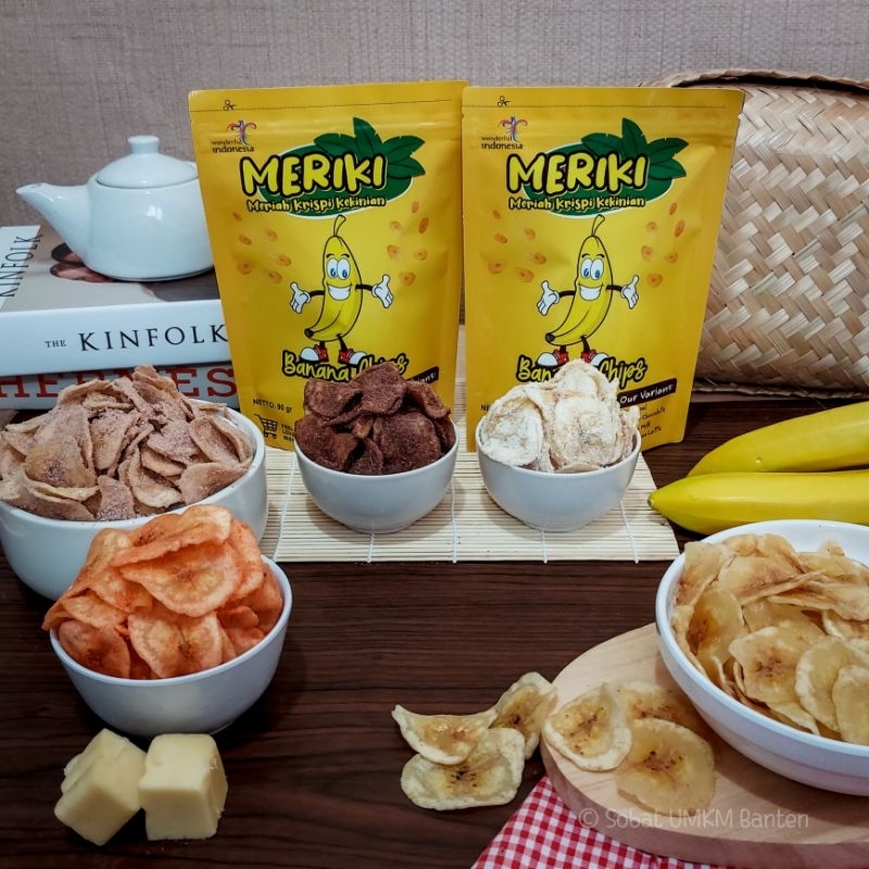 

Keripik Pisang Aneka Rasa Meriki Banana Chips