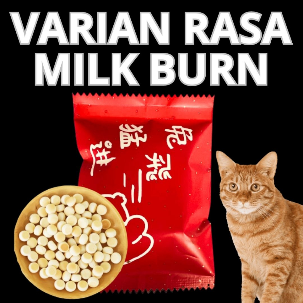 Makanan Kucing Snack Cemilan Susu BurnMilk FEFARM