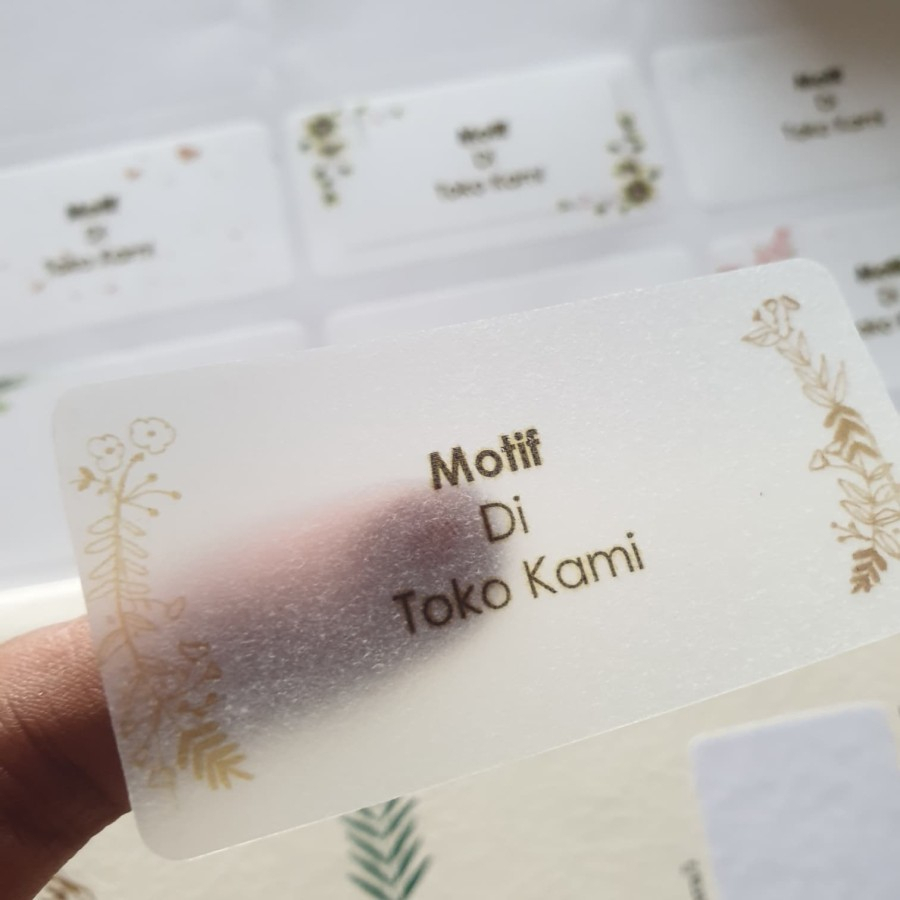 

Cetak/Print Nama Label Undangan transparan