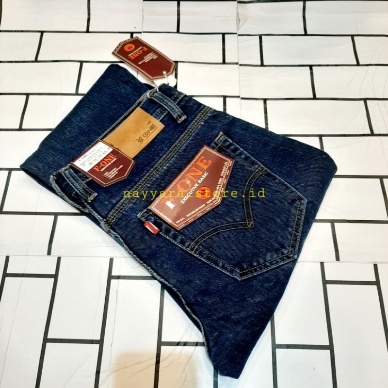 Celana Panjang Jeans Pria Standar Original LEE KEEP/Celana Jeans Panjang Pria Premium F.ONE