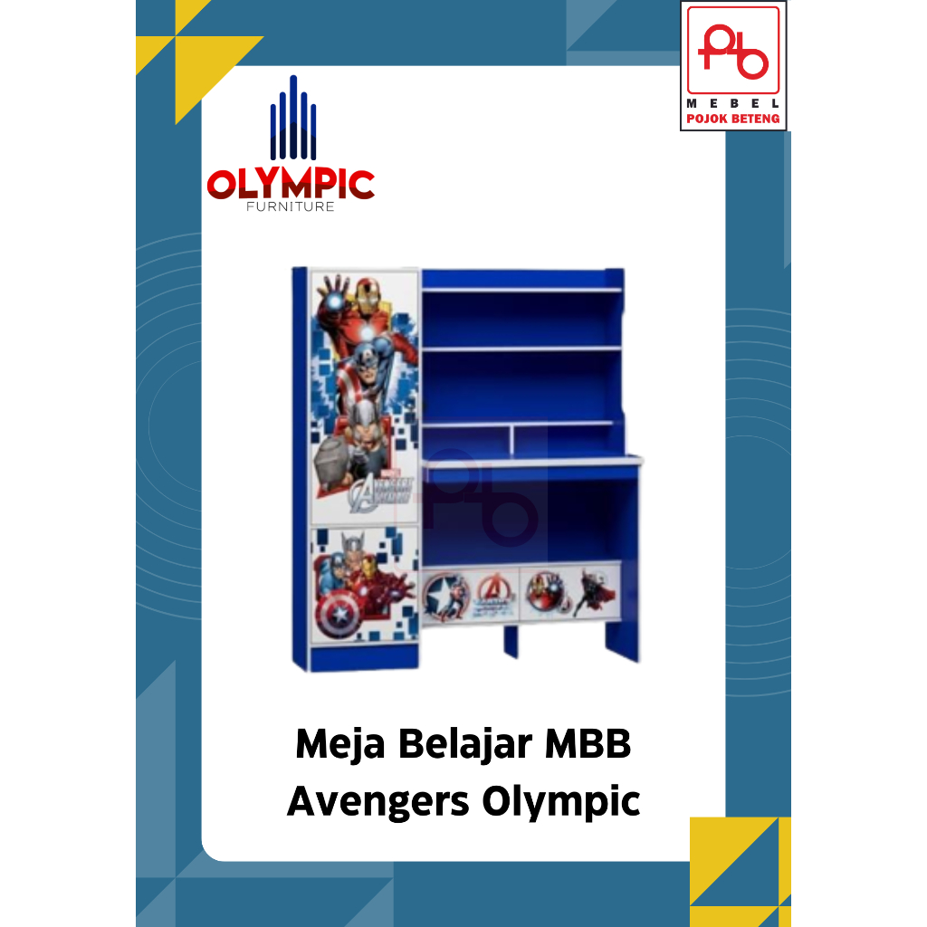 Meja Belajar Anak MBB Avangers Olympic Jogja