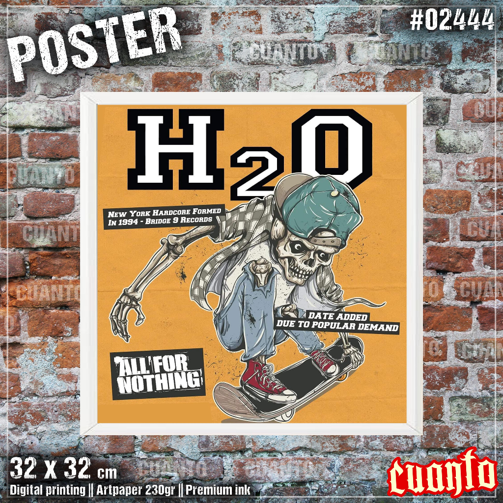 Poster Band Hardcore H2O