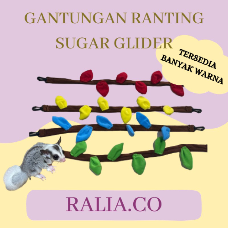 MAINAN RANTING SUGAR GLIDER