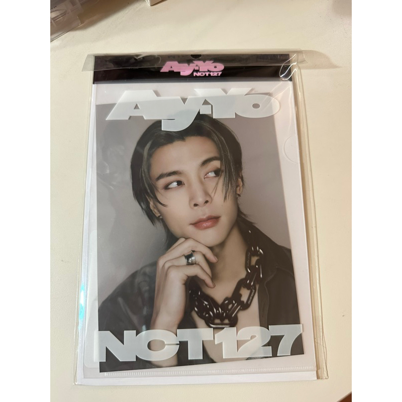 SEALED nct 127 ay-yo md postcard hologram photocard johnny