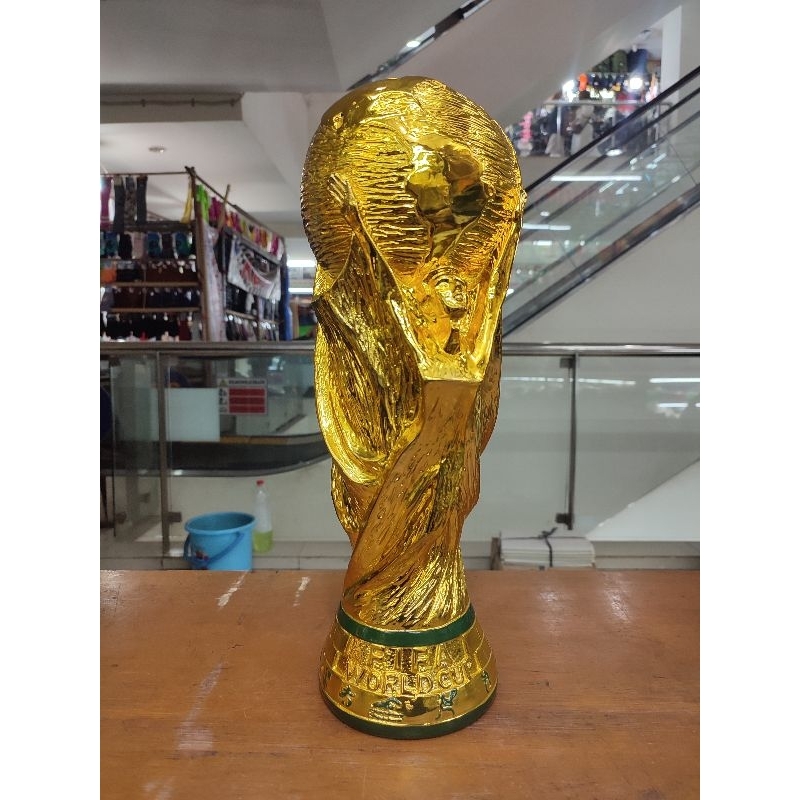 trophy piala dunia tinggi 45cm croum premium