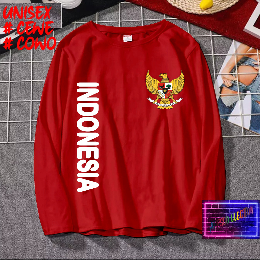 Beli 10 Pc Gratis 1 Pc Hut RI 78 Kaos Terlaris 17 Agustus 1945 78 Kemerdekaan Indonesia Kaos Merah Putih Hitam Kaos Cewek CowokX10