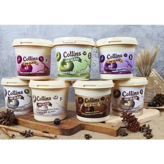 

Collins Dip Glaze aneka rasa 1kg