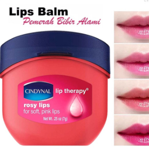 CINDYNAL Lip Balm Vaseline Rosy Lips Therapy Moisturizing Pelembab dan Pemerah