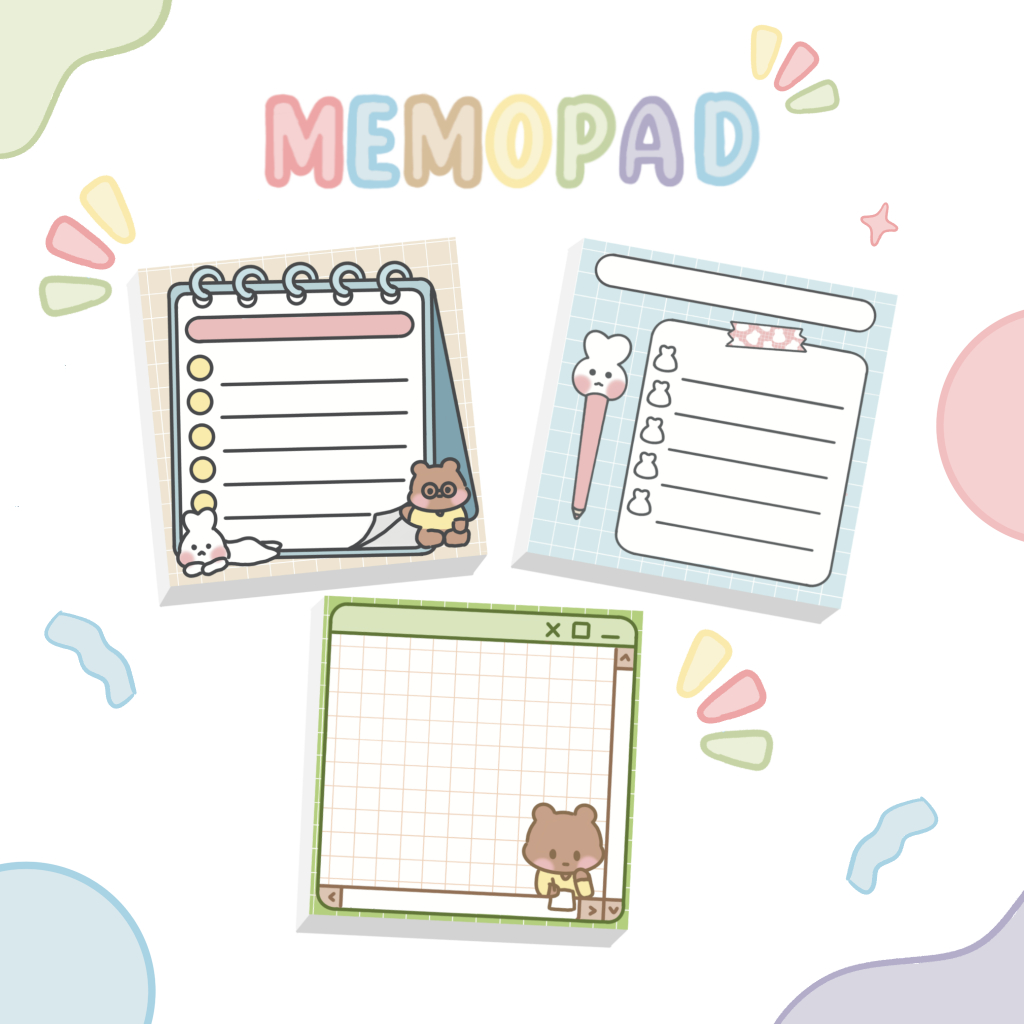 

Cute Memopad to do list / memopad jolly atelier [jollyatelier]