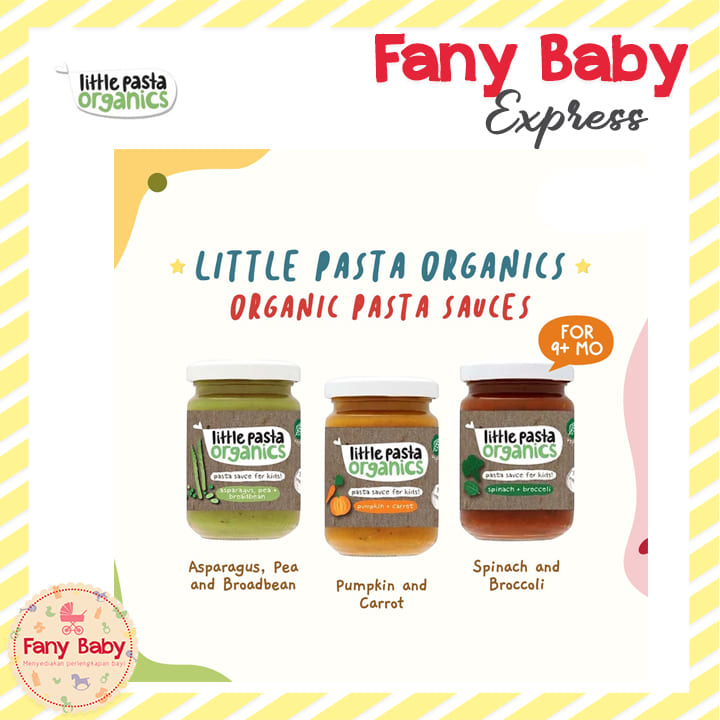 LITTLE PASTA ORGANICS SAUCE 130GR