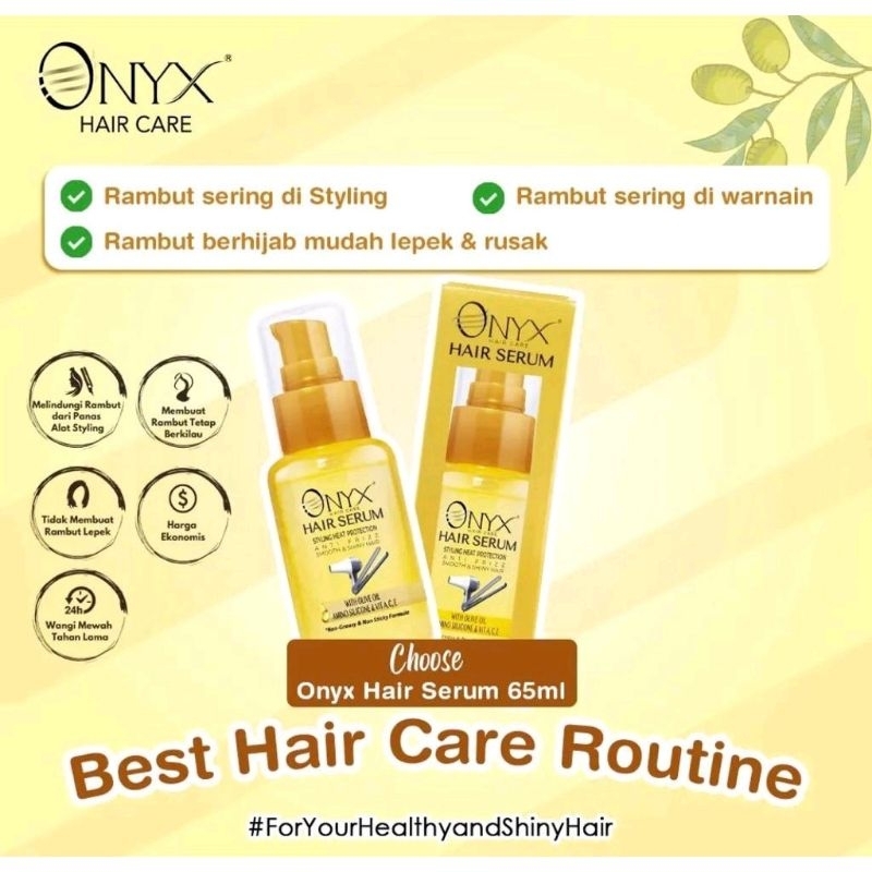 ONYX  Hair Care Hair Serum || Ed Sep 2025
