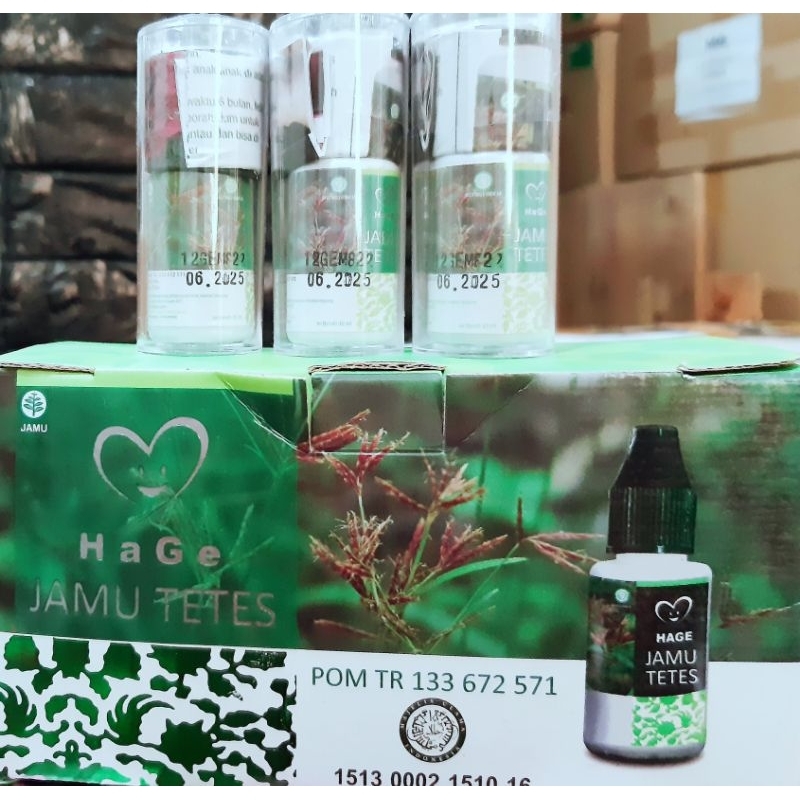 Jamu tetes Hage Original