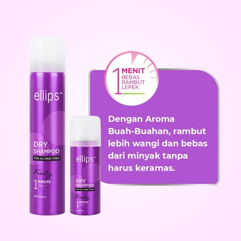 ELLIPS Dry Shampoo All Varian 50 ml | 200ml