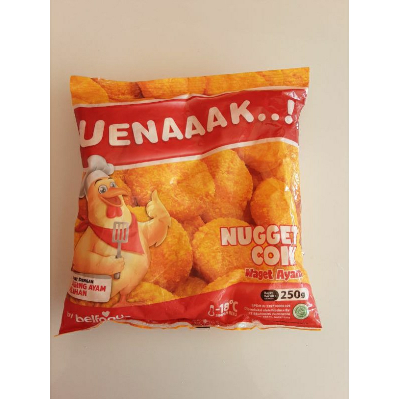 

Nugget belfood uenak 250gr