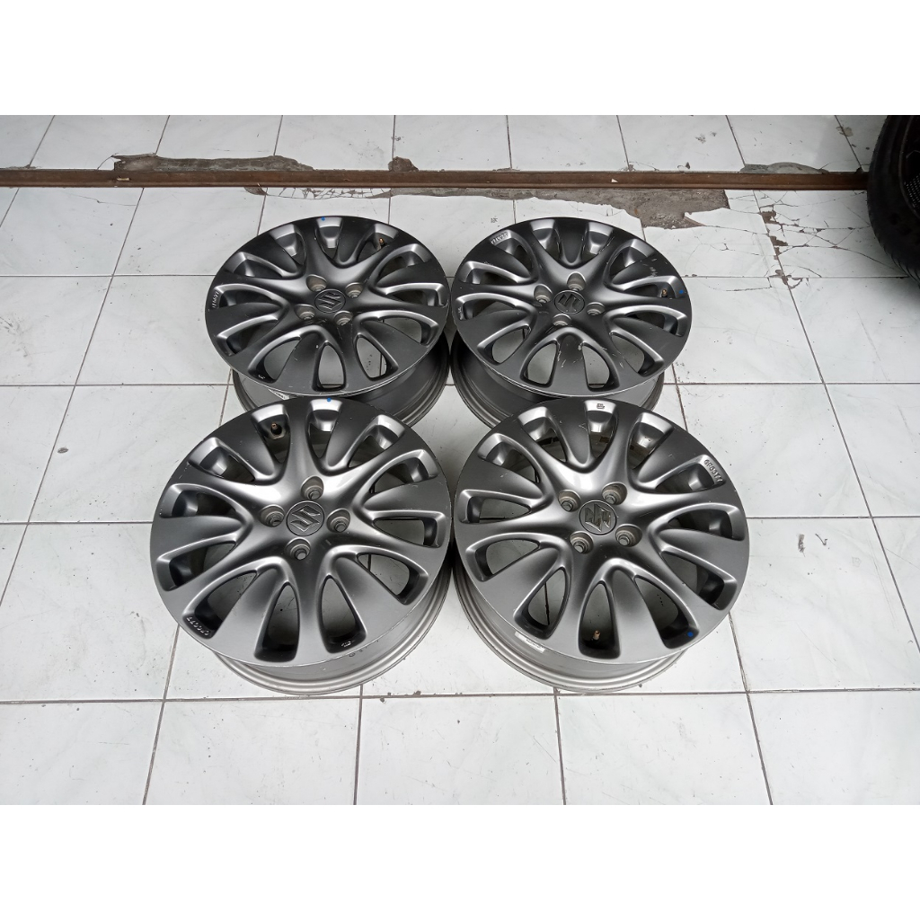 VELG MOBIL BEKAS STD BALENO RING 16x6 PCD 4x100 SURABAYA