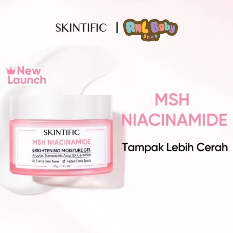 Skintific MSH Niacinamide Brightening Moisturizing Gel 30 gr