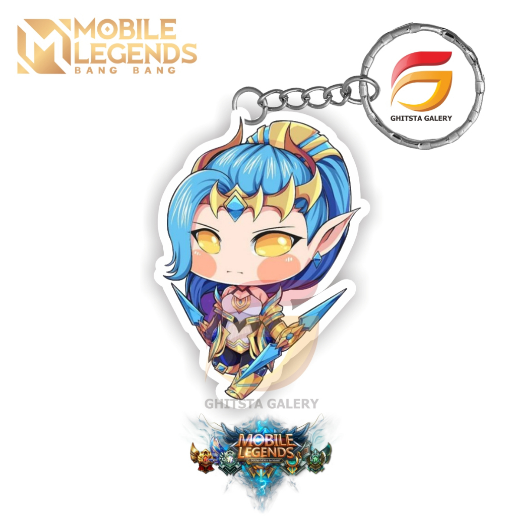 Gantungan Kunci Skin Zodiak Mobil Legend - Gantungan Kunci Akrilik - Skin Mobile Legend - Gantungan 