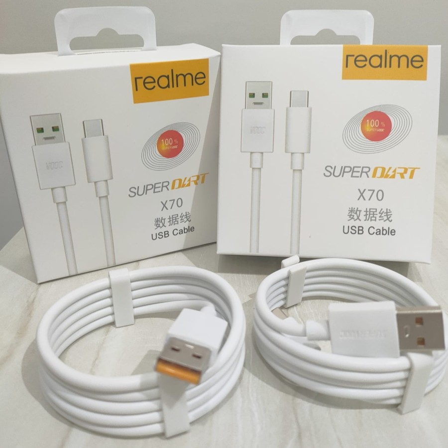 Kabel Data Realme Type C VOOC Original