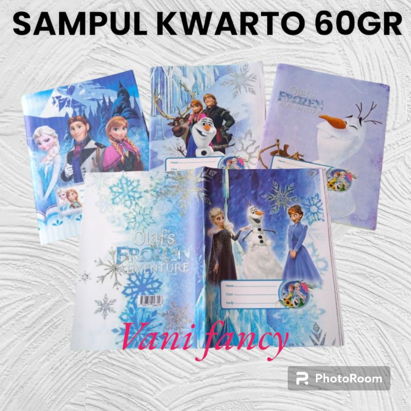 

《ISI 20LEMBAR 》SAMPUL BUKU KERTAS UKURAN KWARTO 60GR (FANCY)