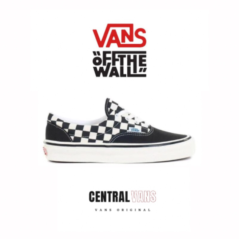 VANS ERA DX STYLE 95 ANAHEIM FACTORY CHECKERBOAR “BLACK WHITE” || SEPATU VANS 100% ORIGINAL