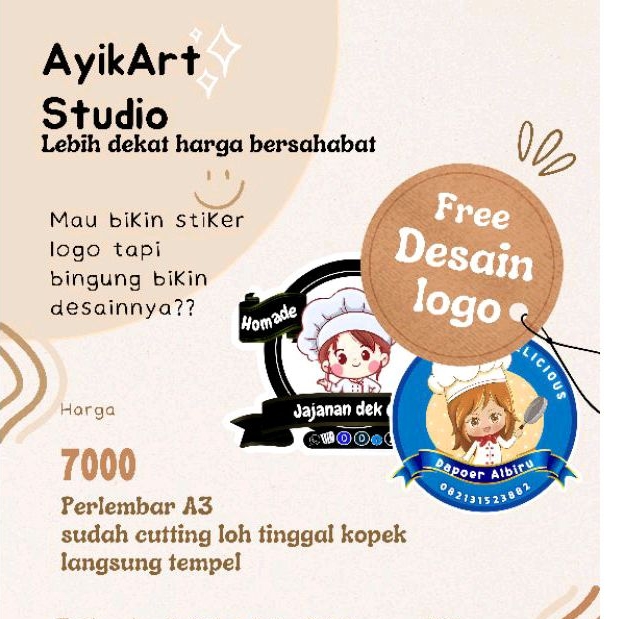 

STIKER A3 Cromo/HVS(+CUTTING)