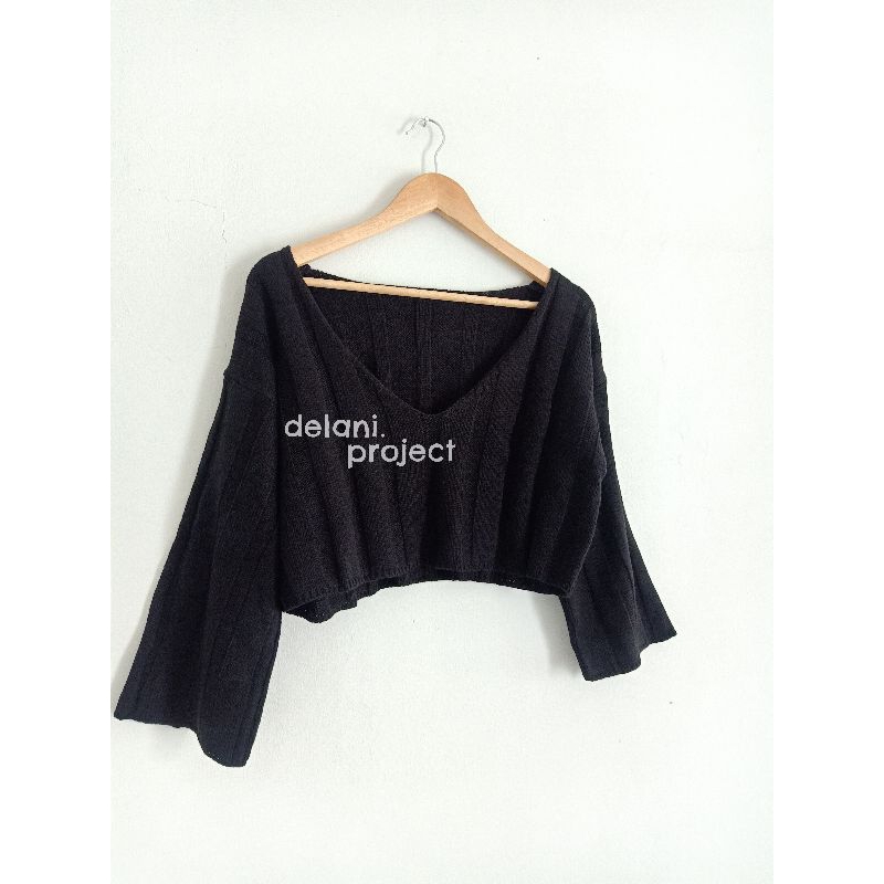 Zia Crop Blouse Knit