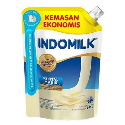 

Indomilk Plain Kental Manis Susu [545 g/ Kemasan Pouch]