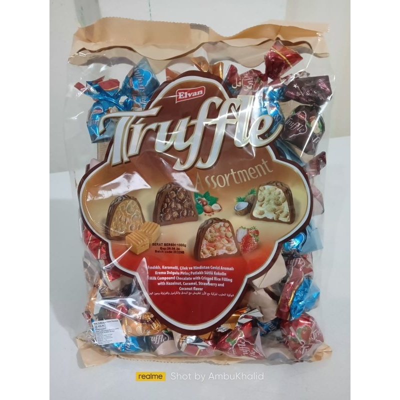 

Coklat Turki Elvan Truffle Assortment Mix 1kg Oleh2 Haji Umroh