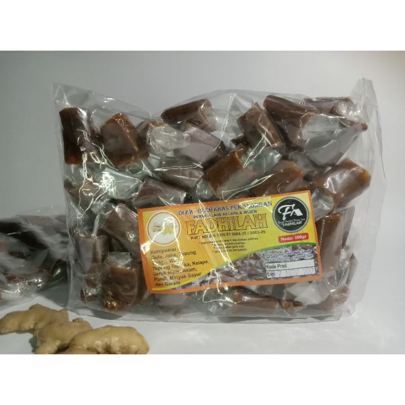 

PERMEN JAHE FADHILAH Asli Jahe Pedas Manis dan Gurih | 500gram
