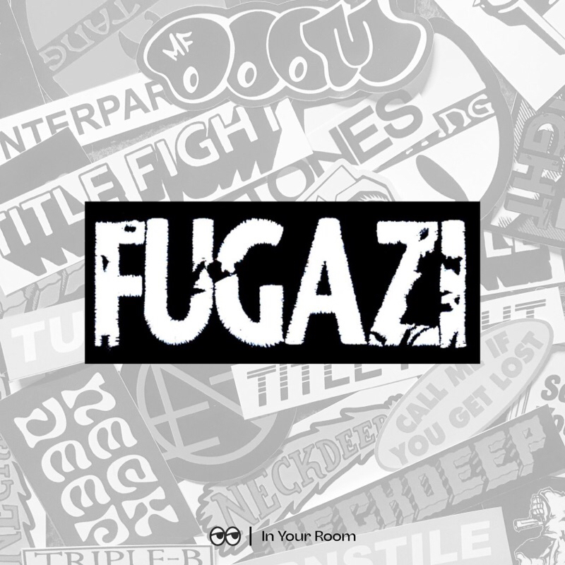 

STICKER BAND FUGAZI | BAHAN GRAFTAC