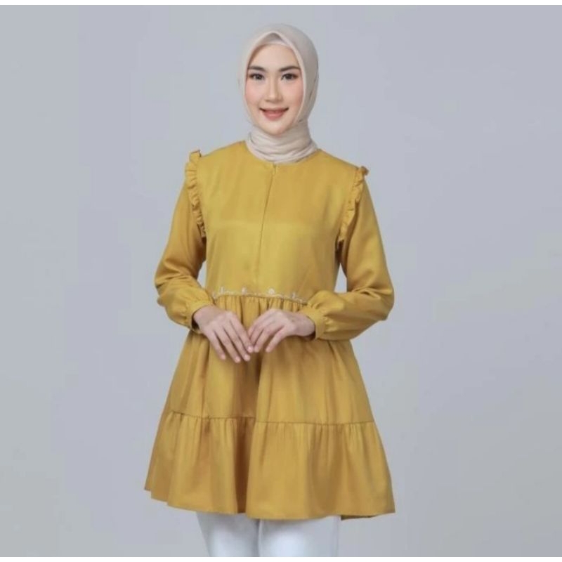 Zoya tunik atasan Vazza dan Cinnan Tunic