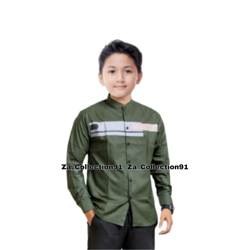 Baju koko anak laki laki remaja usia 7-15thn || koko gus azmi || koko anak laki-laki terbaru terlaris