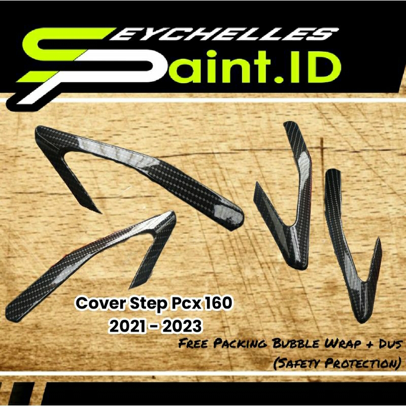 Cover Carbon Arm Step Floor PCX 160 Motif Kevlar