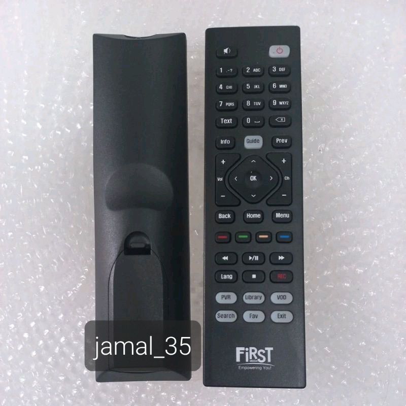 REMOTE REMOT STB FIRST MEDIA X1 SMART BOX HD LG DMT-1605LN ORI/ORIGINAL ASLI