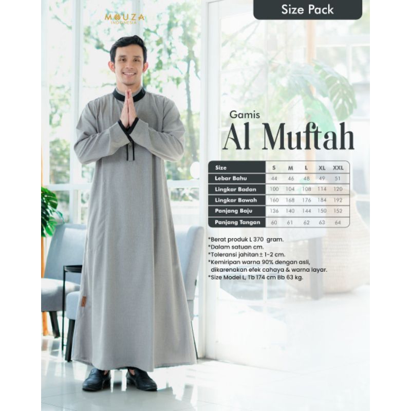 Al Muftah Gamis Pria by Mouza