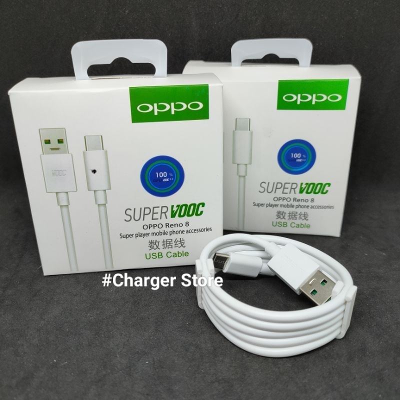 Kabel Data Oppo Type C ORI 4A SUPER VOOC DART 100% USB Cable Oppo