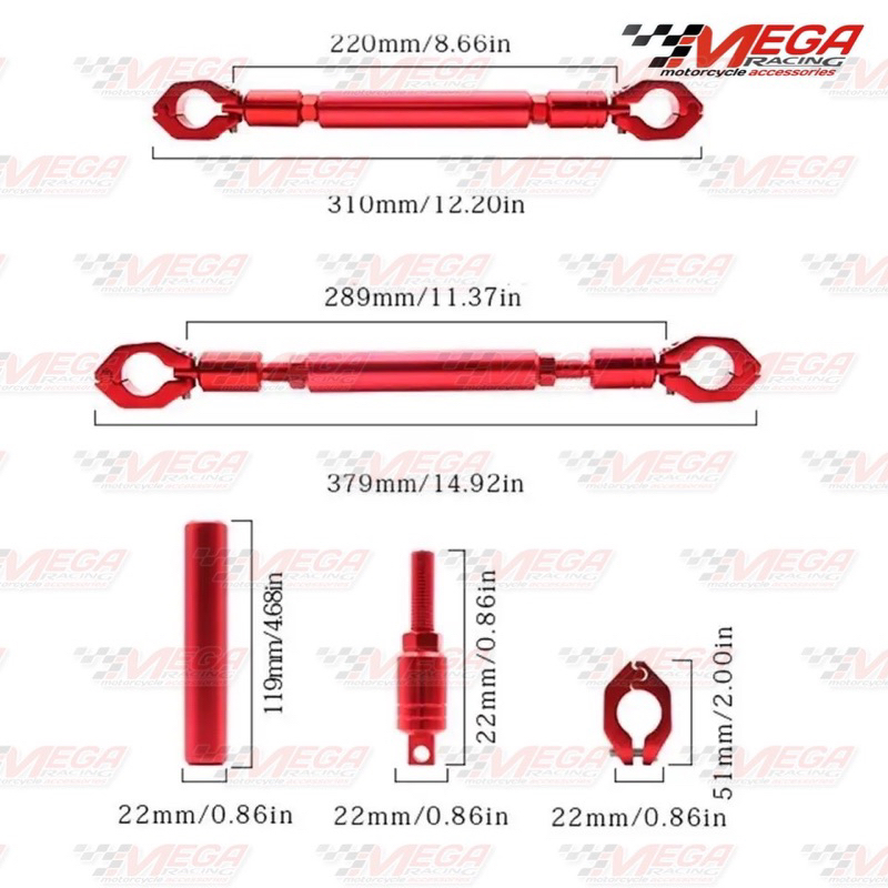 PALANG STANG STELAN FULL CNC JUMBO  |  STABILIZER STANG FULL CNC JUMBO STELAN UNIVERSAL