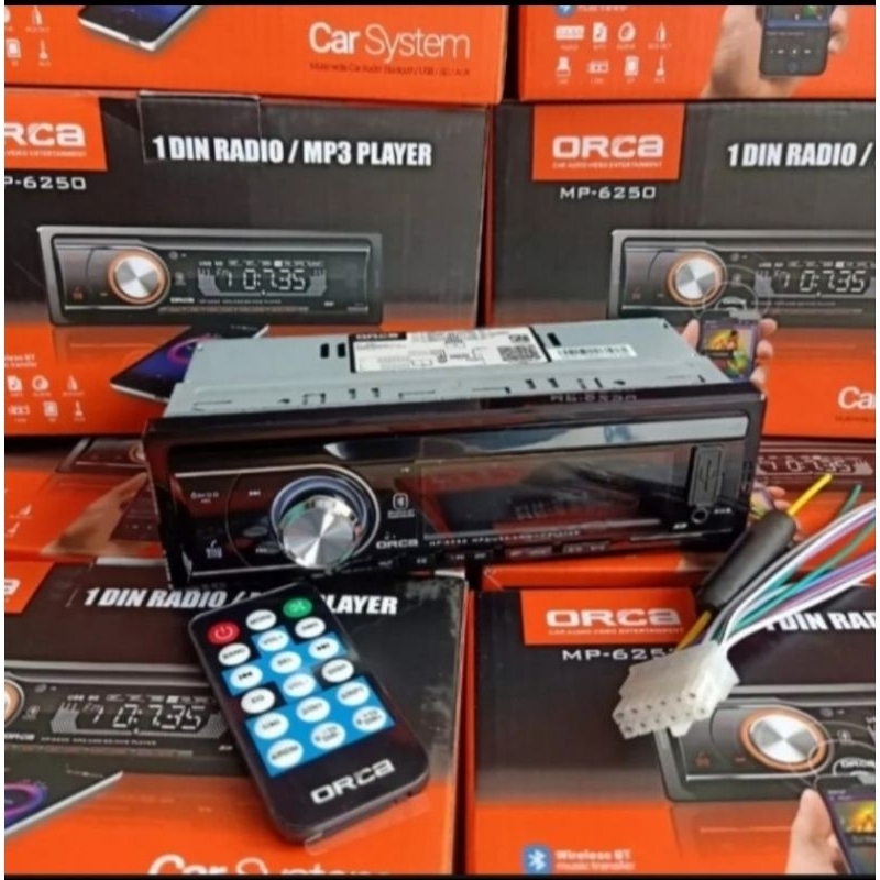 Single Din Radio Usb BT Orca