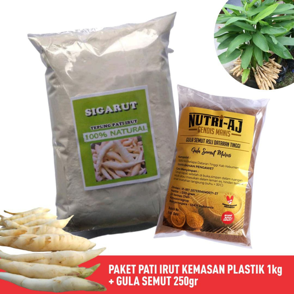 

Tepung/Pati Irut / Angkrik - Gula Semut - Paket 3