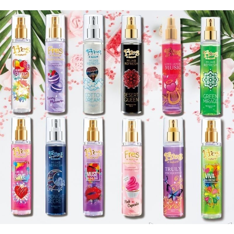 FRES & NATURAL / FRESH N NATURAL BODY MIST / FRESH N NATURAL HIJAB 100ML
