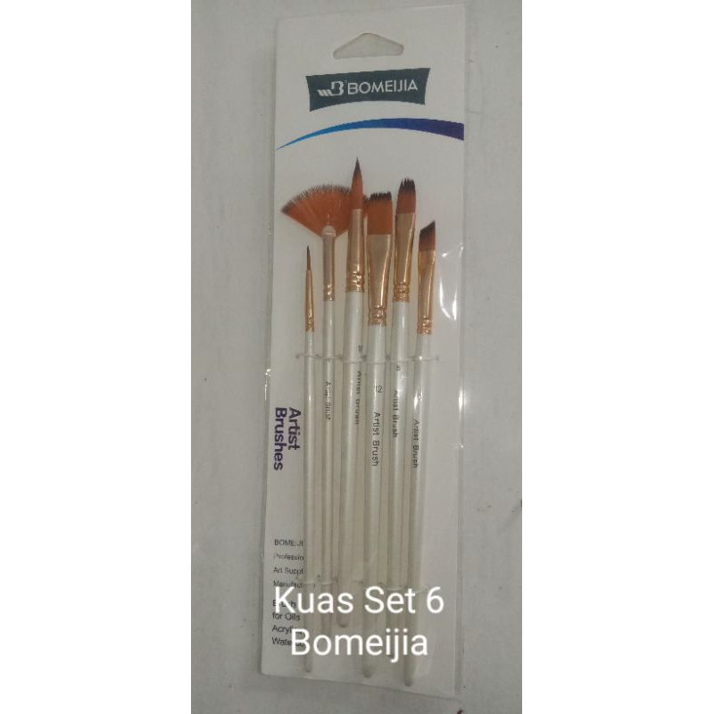 

Kuas Lukis Bomeijia Set 6