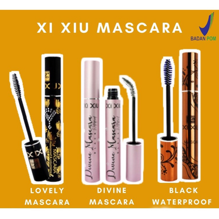 Xi Xiu Mascara Divine/Lovely Black Waterproof