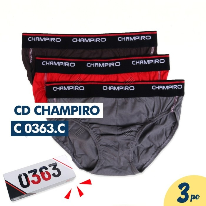 [ 1 pc ] CD Champiro 0363 Karet Boxer | Celana Dalam Pria Dewasa | Dalaman Laki Laki Kualitas PREMIUM