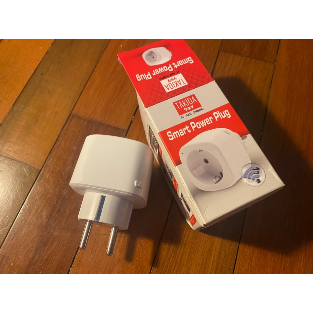 TAKIDA Smart plug Energy Monitoring Statistic Colokan Pintar Otomatis Stop Kontak Smart 16A MAX, 3680W max