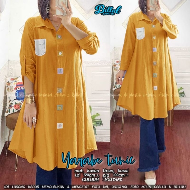 Kemeja Tunik ld 116-120cm