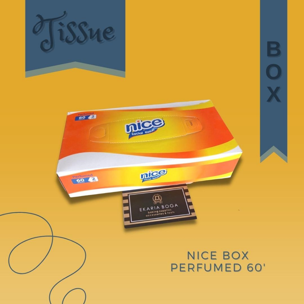 TISSUE | TISU | TISU BOX | TISU NICE | NICE BOX PERFUMED 120'