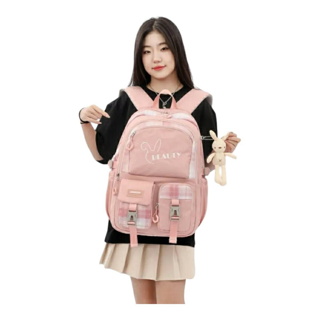 Tas Ransel Sekolah Anak Anak SD SMP SMA Korean Style Tas Sekolah Backpack Import Hight Quality RS2231