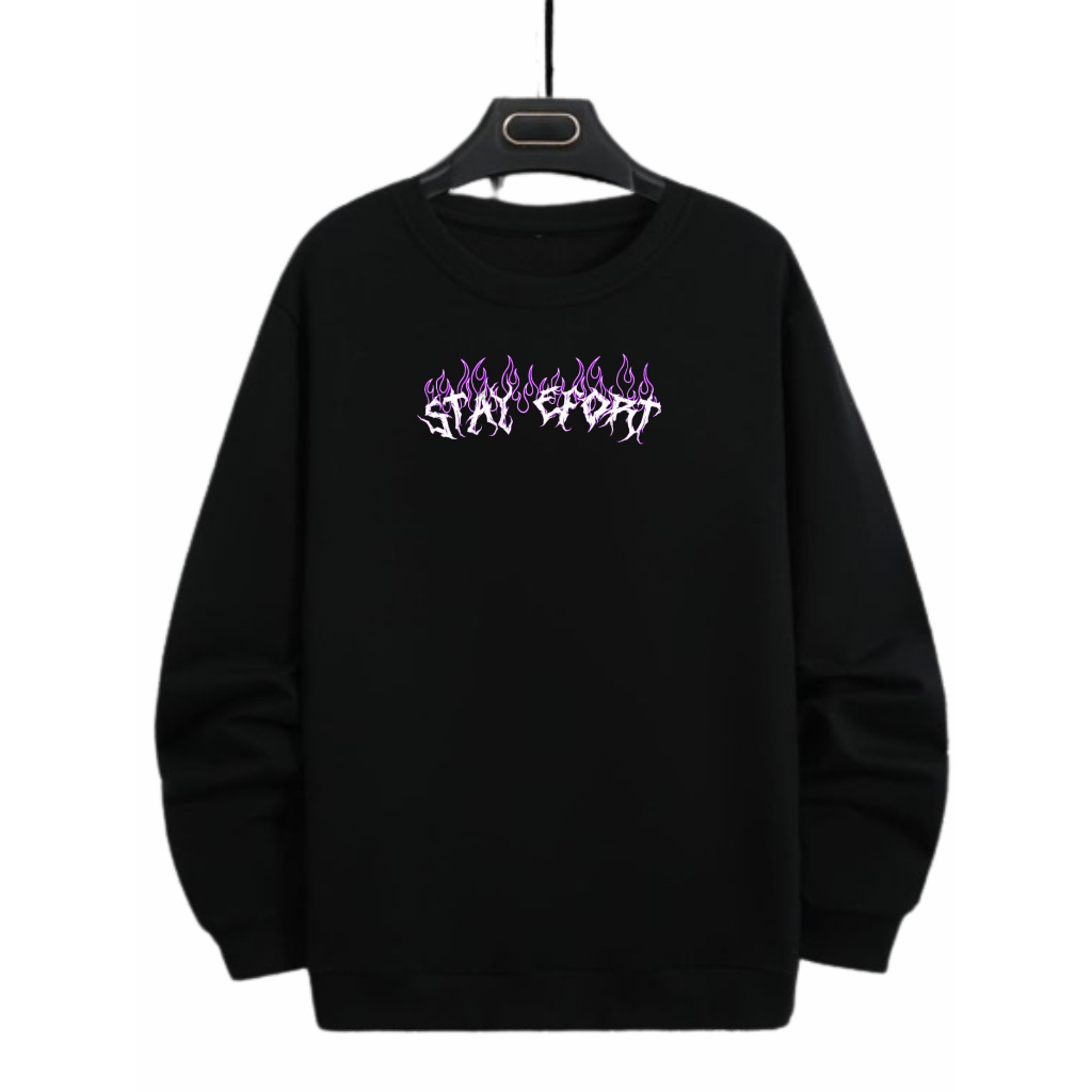 Sweater Pria Stay Efort Crewneck Distro