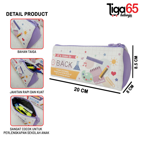 365 Tempat Pulpen pensil / Kotak Pensil / PENCIL BAG / Tas Organizer / Pouch / PENCIL BAG HILARIOUS 223-005